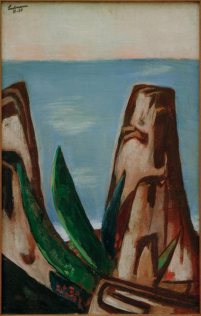 Marina. Costa Azzurra da Max Beckmann