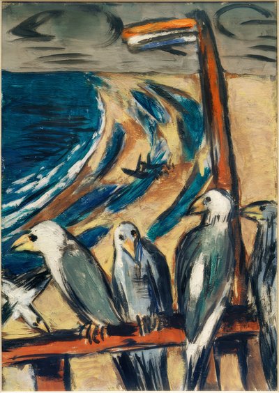 Gabbiani nella tempesta da Max Beckmann
