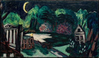 Parco notturno. Baden-Baden da Max Beckmann