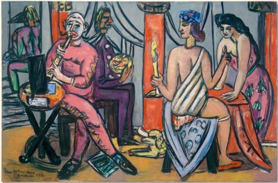 Clown di Pompei da Max Beckmann