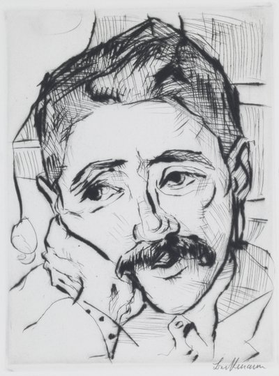 Ritratto di Walter Carl da Max Beckmann