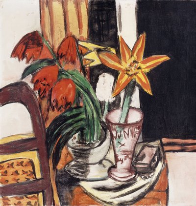 Tulipani Rossi e Gigli di Fuoco da Max Beckmann
