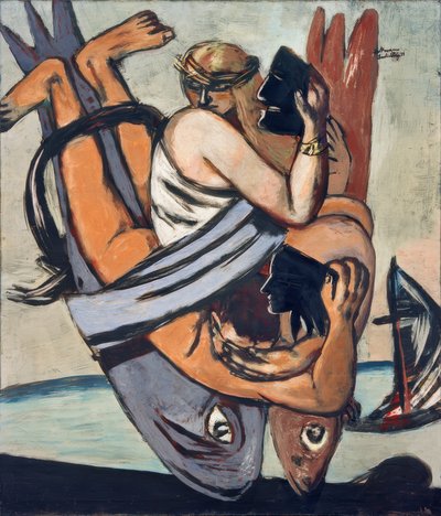 Viaggio sul pesce da Max Beckmann
