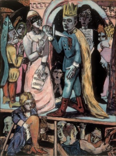 Attore da Max Beckmann