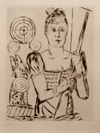Tiro a segno da Max Beckmann