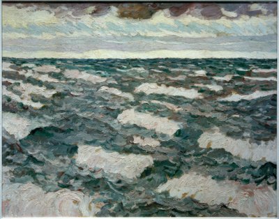 Lago di sera da Max Beckmann