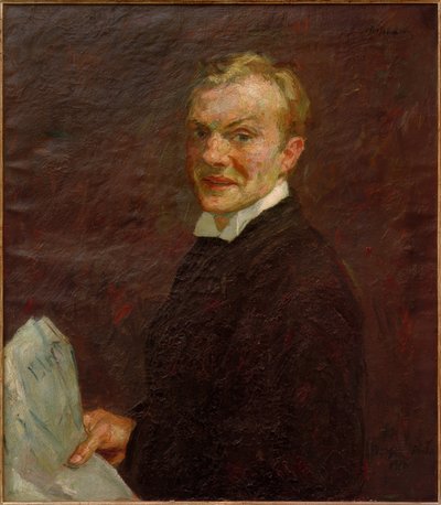 Autoritratto (ridendo) da Max Beckmann