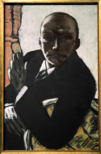 Autoritratto in nero da Max Beckmann
