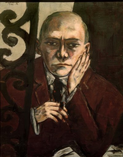 Autoritratto al bar da Max Beckmann