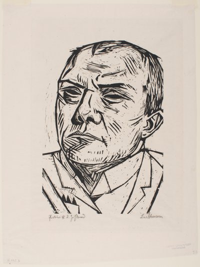 Autoritratto da Max Beckmann
