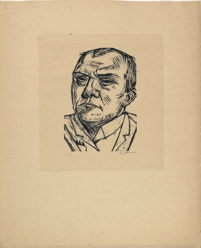 Autoritratto da Max Beckmann