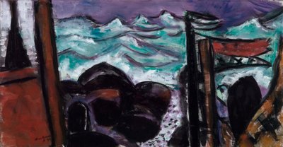 Piccolo mare in tempesta da Max Beckmann