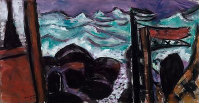 Piccolo mare in tempesta da Max Beckmann