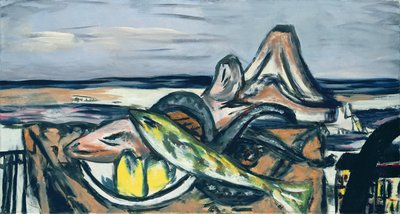 Natura Morta con Pesci da Max Beckmann