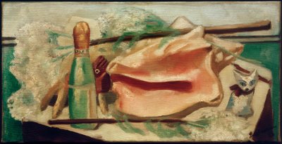 Natura morta con conchiglia rosa da Max Beckmann
