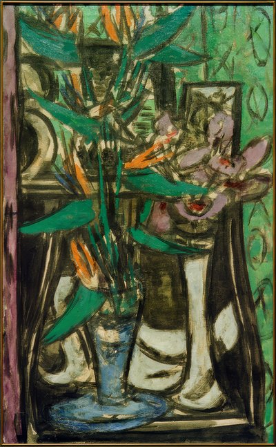 Natura morta con strelizie da Max Beckmann