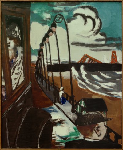 Passeggiata sul lungomare a Scheveningen da Max Beckmann