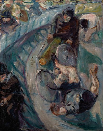 Corridore Cadente da Max Beckmann