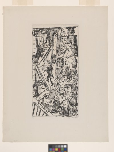 Tamerlano da Max Beckmann