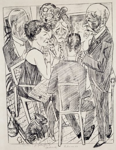 Il deluso I, di Max Beckmann da Max Beckmann