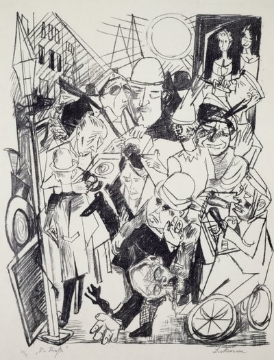 La strada da Max Beckmann