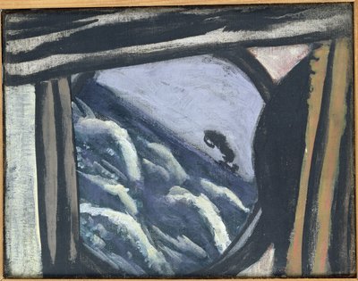 Vista dal Boccaporto della Nave da Max Beckmann