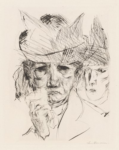Donna piangente da Max Beckmann