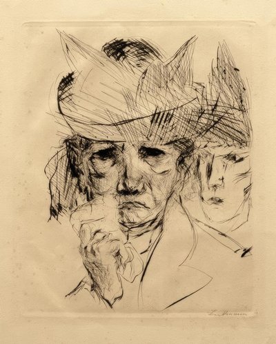 Donna che piange da Max Beckmann