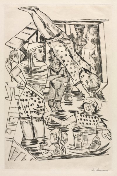 Bagno delle donne da Max Beckmann
