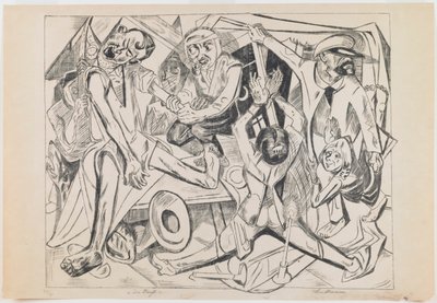 Tavola 7: Notte da Max Beckmann
