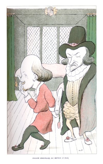 William Shakespeare, Il suo metodo di lavoro, 1904 da Henry Maximilian Beerbohm