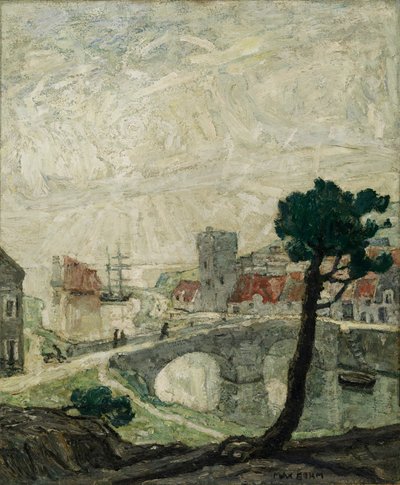 Antico porto marittimo, 1921 da Max Bohm