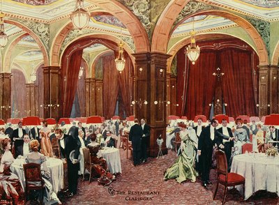 Hotel Claridge, Londra, c.1900 da Max Cowper