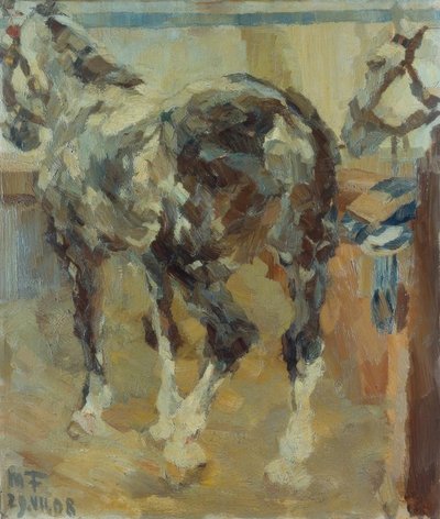 Cavallo grigio mela da Max Feldbauer