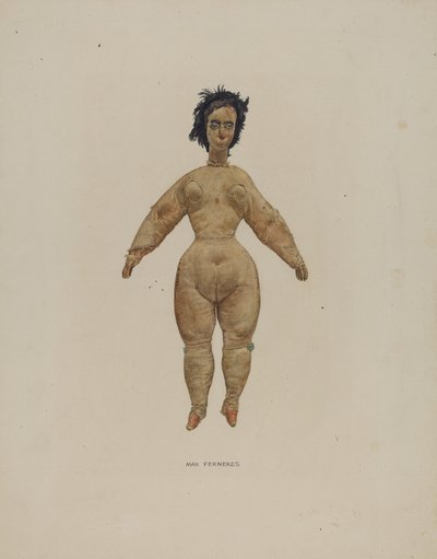 Bambola nuda da Max Fernekes