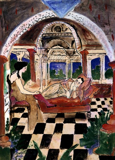Apollinaire e la sua Musa, c1900-1944 da Max Jacob