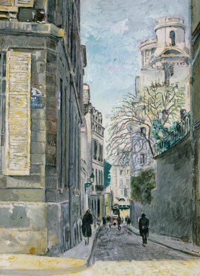 Giardini pensili vicino a Saint-Sulpice da Max Jacob