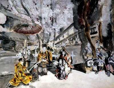 Il giardino giapponese, c1900-1944 da Max Jacob