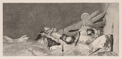 Un guanto: ansie, 1880 da Max Klinger