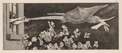 Un guanto: Il rapimento, 1880 da Max Klinger