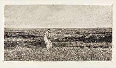 Al mare (Intermezzi, Opus IV, foglio 2) da Max Klinger