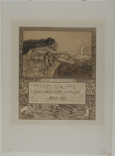 Cartolina per la Mostra Gurlitt: Immaginazione e il Bambino Artista da Max Klinger