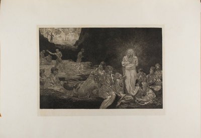 Cristo e le Donne Peccatrici, tavola tredici da Una Vita da Max Klinger