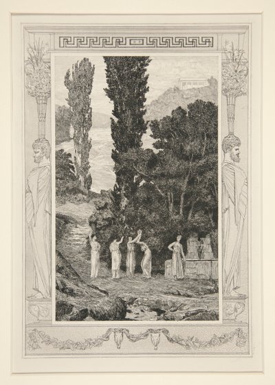 Figure Classiche (Psiche Vagante) da Max Klinger