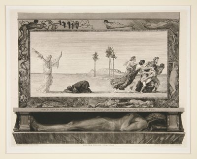 La morte il Salvatore, da Vom Tode (Sulla morte) da Max Klinger