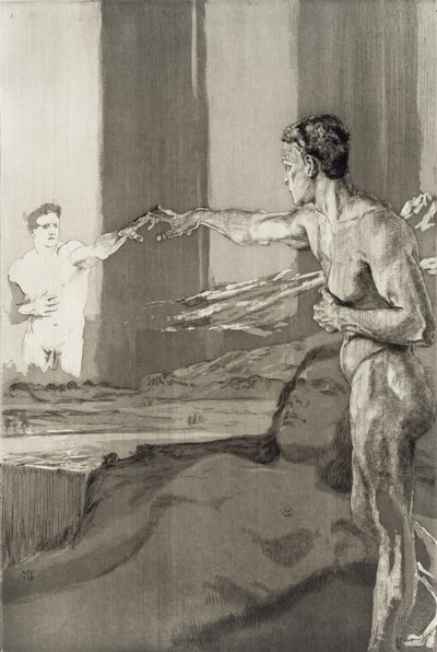 Il filosofo, numero 3 da Max Klinger