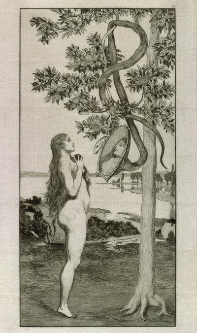 Il serpente da Max Klinger