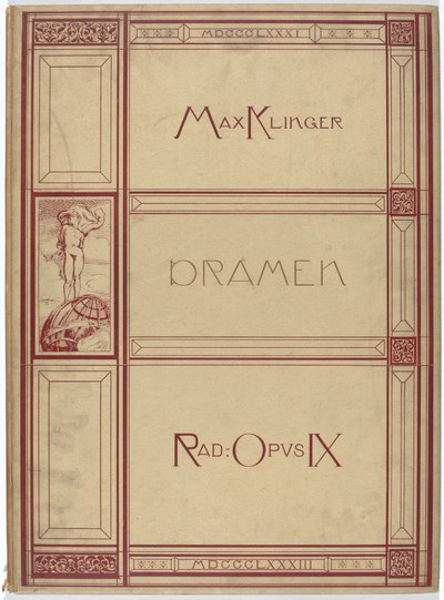 Dramen: VI motivi in X fogli. Incisioni Opus IX da Max Klinger