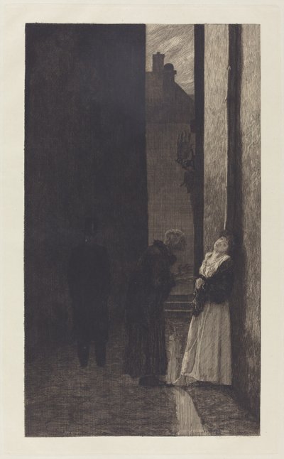 Ein Schritt, 1883 da Max Klinger