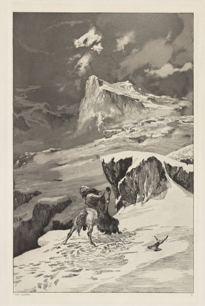 Intermezzi, Opus IV, Bl. 5: Centauri combattenti da Max Klinger